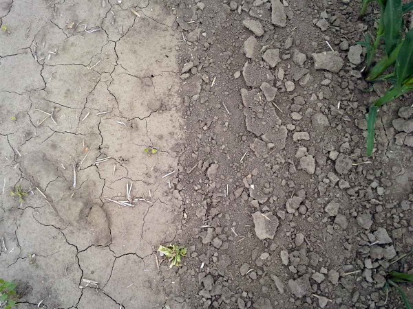 Obr. 4: Rozru&scaron;en&iacute; půdn&iacute;ho &scaron;kraloupu