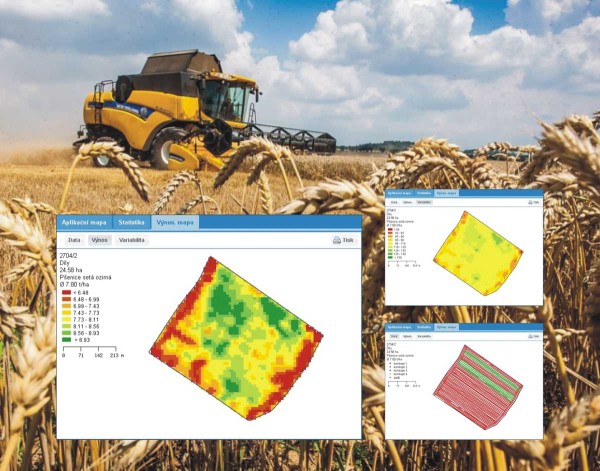 Obr 4: Tvorba v&yacute;nosov&yacute;ch map, zpracov&aacute;n&iacute; dat a&nbsp;anal&yacute;za variability
