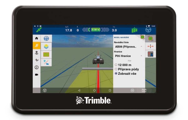 Navigace GFX-350 přin&aacute;&scaron;&iacute; precizn&iacute; zemědělstv&iacute; i&nbsp;na mal&eacute; farmy