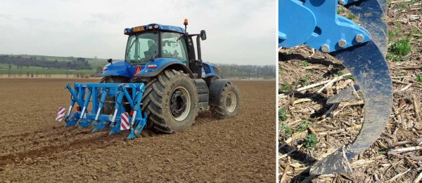 Obr. 11: Kypřiče pro hloubkov&eacute; kypřen&iacute; jsou rovněž vybavov&aacute;ny pojistn&yacute;mi syst&eacute;my eliminuj&iacute;c&iacute;mi po&scaron;kozen&iacute; pracovn&iacute;ch n&aacute;strojů