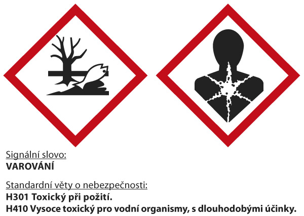Obr. 1: V&yacute;stražn&eacute; symboly