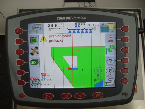 Comfort - Terminal přehledně zobrazuje v&scaron;echny &uacute;daje